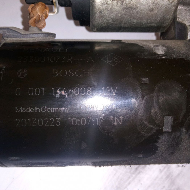 Démarreur occasion RENAULT SCENIC III Phase 3 04-2013->... 1.5 DCI 110ch 233000603R 3