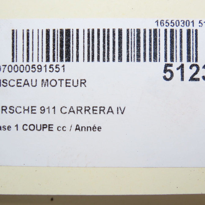 Faisceau moteur occasion PORSCHE 146 Phase 1 04-1995->04-1999 3.4i 301ch 99660701008 4