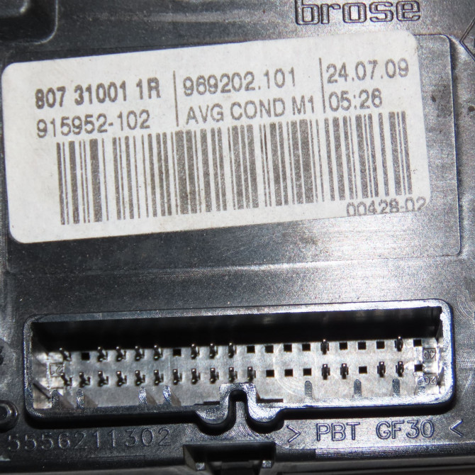 Mecanisme+moteur leve-glace avg occasion RENAULT SCENIC III Phase 1 04-2009->11-2011 1.5 DCI 105ch 807212569R 3