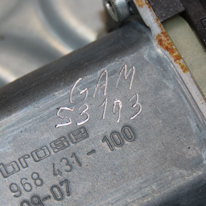 Mecanisme+moteur leve-glace avg occasion RENAULT SCENIC III Phase 1 04-2009->11-2011 1.5 DCI 105ch 807212569R 5