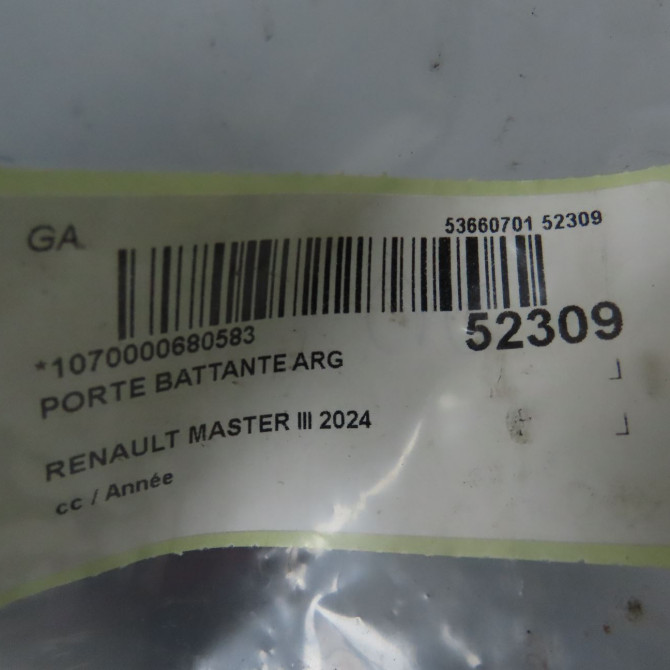 Porte battante arrière gauche occasion MASTER III 901019516R 6
