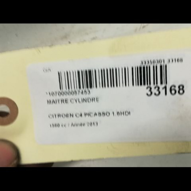 Maitre cylindre occasion CITROEN C4 PICASSO I Phase 1 01-2007->10-2013 4601T1 4