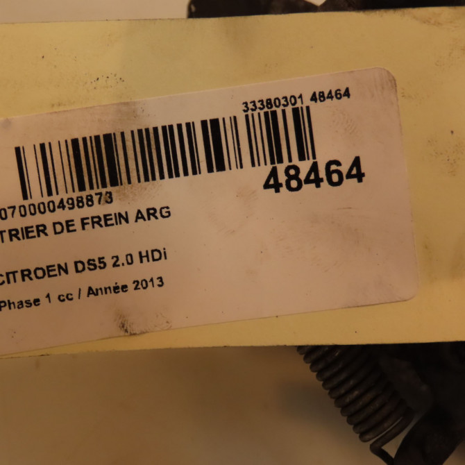 Etrier de frein arrière gauche occasion  4401Q2 3