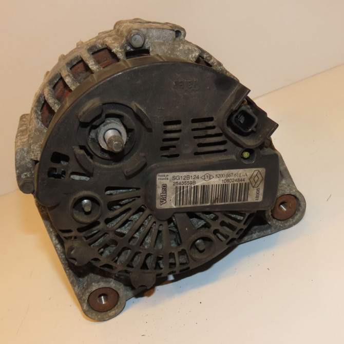 Alternateur occasion RENAULT SCENIC II Phase 2 09-2006->04-2009 1.9 DCI 130ch 8200667618 2