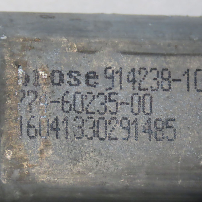 Mecanisme+moteur leve-glace avg occasion PEUGEOT 3008 I Phase 1 04-2009->12-2013 1.6 HDI 112ch 9221FF 6