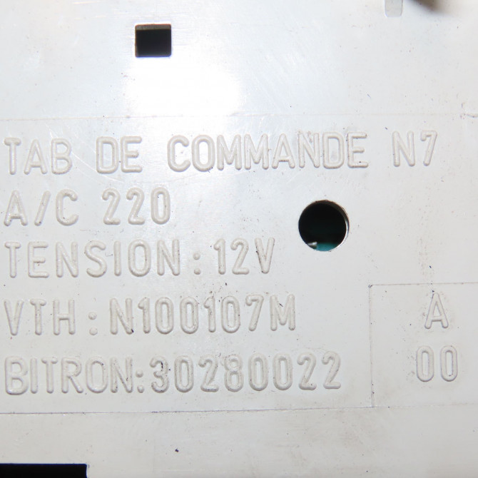 Commande de chauffage occasion CITROEN XSARA Phase 2 09-2000->12-2005 1.6i 16v 6451HW 4