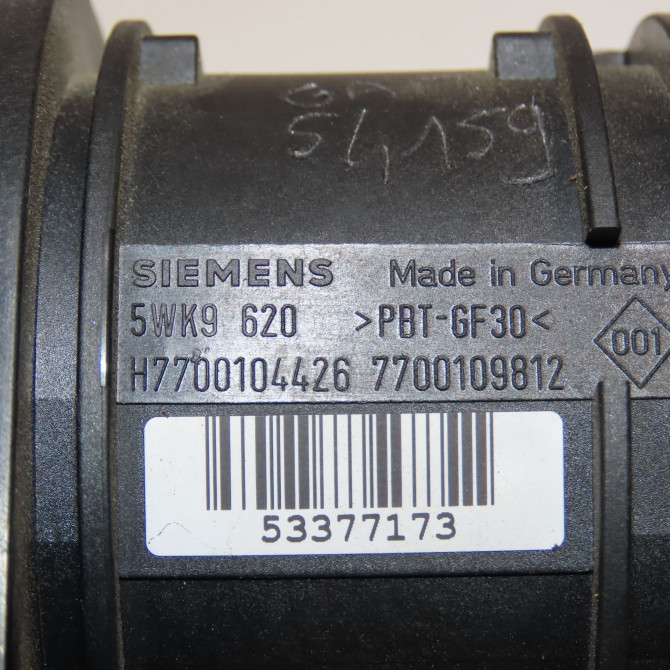 Debimetre air occasion RENAULT SCENIC II Phase 1 03-2004->09-2006 1.9 DCI 130ch 7700109812 5