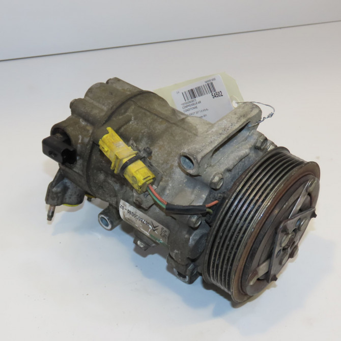 Compresseur air conditionne occasion PEUGEOT 207 Phase 1 04-2006->06-2013 1.6 HDI 8v 92ch 9822826880 1