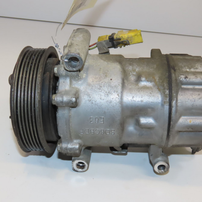 Compresseur air conditionne occasion PEUGEOT 207 Phase 1 04-2006->06-2013 1.6 HDI 8v 92ch 9822826880 3