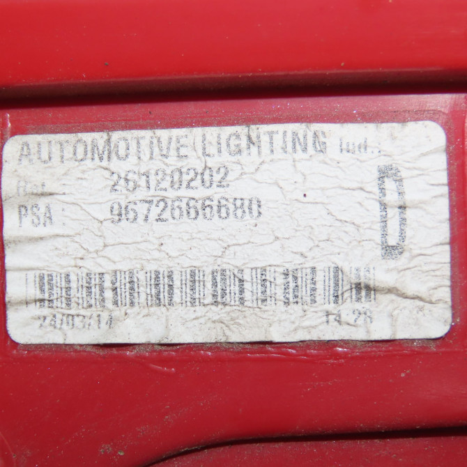 Feu arrière droit occasion PEUGEOT 5008 I Phase 1 11-2009->12-2013 6351KH 4