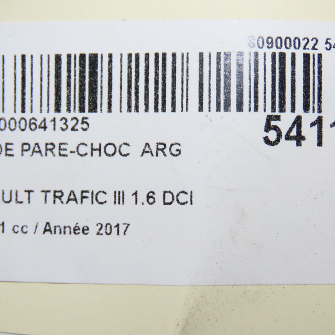 Feu de pare-choc  arg occasion RENAULT TRAFIC III Phase 1 06-2014->... 1.6 DCI 120ch 5