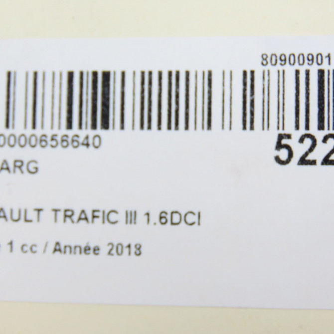 Feu arrière gauche occasion  265556737R 6