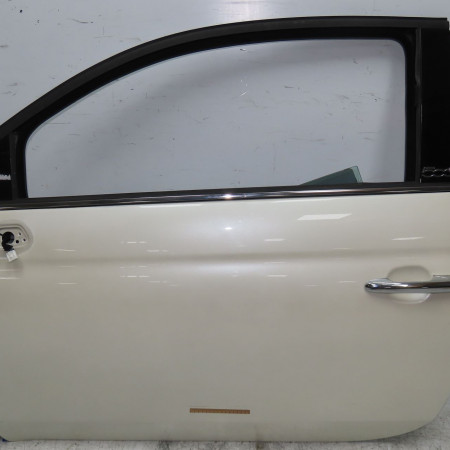 Porte avant gauche occasion FIAT 500 II 500 II Phase 1 2007-07-01->2016-03-31 1.2i 69ch 52136363