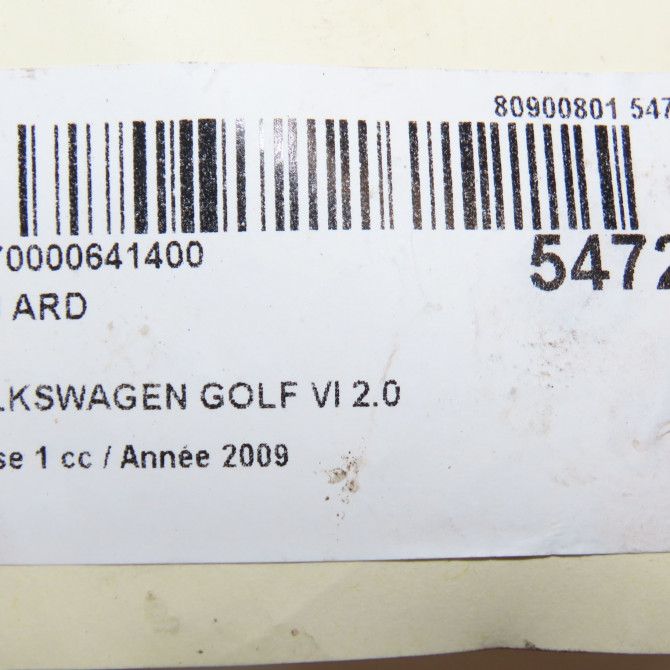 Feu arrière droit occasion VOLKSWAGEN GOLF VI Phase 1 10-2008->04-2013 2.0 TDI 110ch 5K0945096E 5
