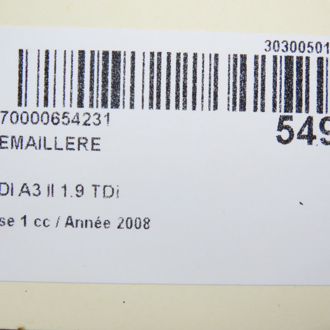 Cremaillere occasion AUDI A3 II Phase 1 06-2003->06-2008 1.9 TDi 1K1423055M 6