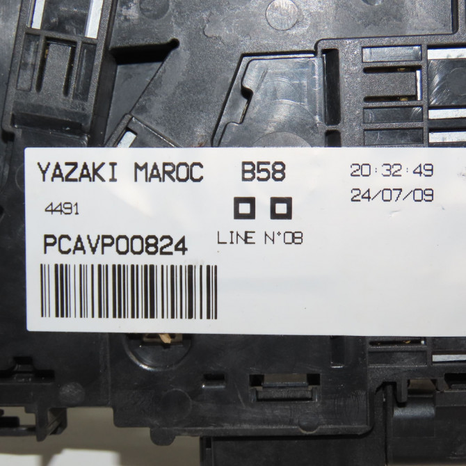 Platine fusible av occasion CITROEN C4 PICASSO I Phase 1 01-2007->10-2013 1.6 HDi 16v 110ch 9807028580 5