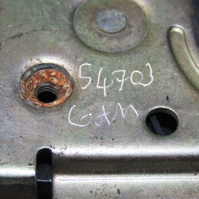 Serrure porte arg occasion RENAULT ESPACE IV Phase 1 09-2002->03-2006 3.0 DCI 8200017958 6