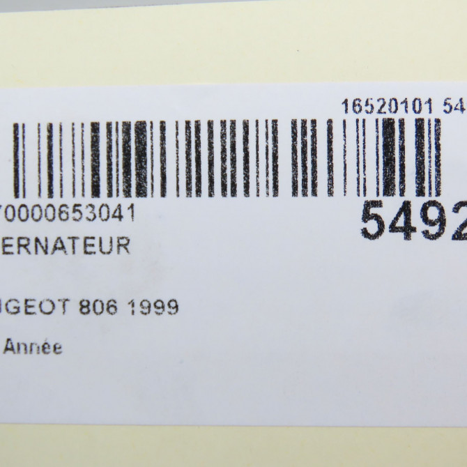 Alternateur occasion PEUGEOT 806 5705AA 8