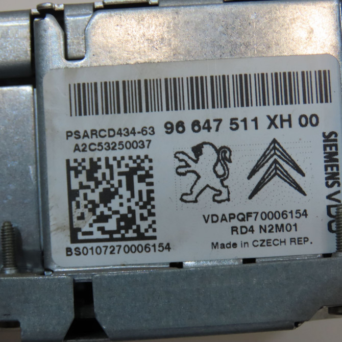 Autoradio occasion PEUGEOT 308 I Phase 1 09-2007->03-2011 1.6 HDI 16v 110ch 16077681XH 4