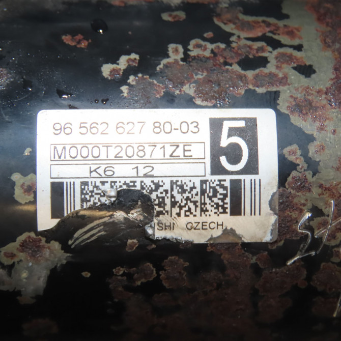 Démarreur occasion PEUGEOT 407 phase 1 SW 07-2004->07-2008 2.0 HDI 136ch 9827007180 5