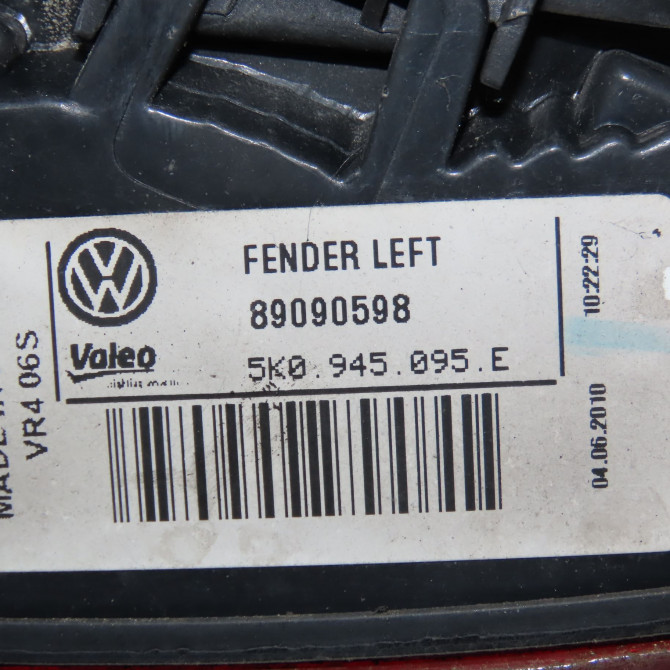 Feu arrière gauche occasion VOLKSWAGEN GOLF VI Phase 1 10-2008->04-2013 2.0 TDI 140ch 5K0945095E 4