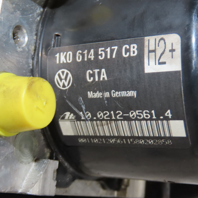 Unité hydraulique ABS occasion VOLKSWAGEN GOLF VI Phase 1 10-2008->04-2013 2.0 TDI 140ch 1K0614517DEBEF 7