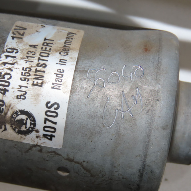 Moteur essuie-glace avant occasion SKODA FABIA II Phase 1 05-2007->03-2010 1.4 TDI 80ch 5J1955023D 5