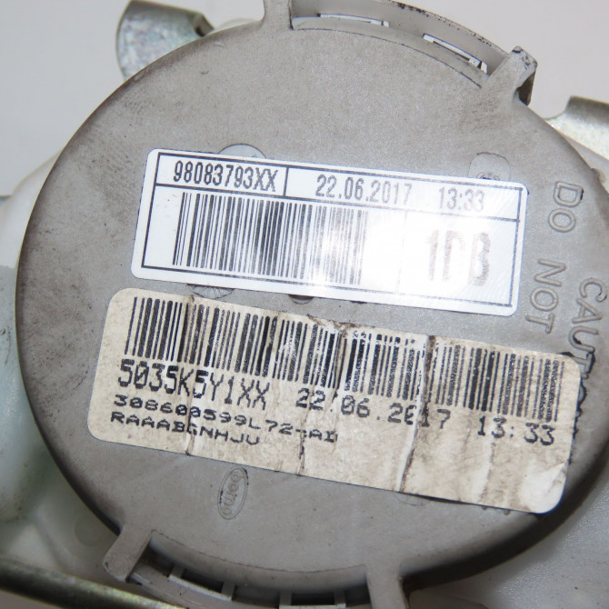 Ceinture avant droite occasion PEUGEOT EXPERT III phase 1 03-2016->... 2.0 BLUEHDI 120ch 98083793XX 4