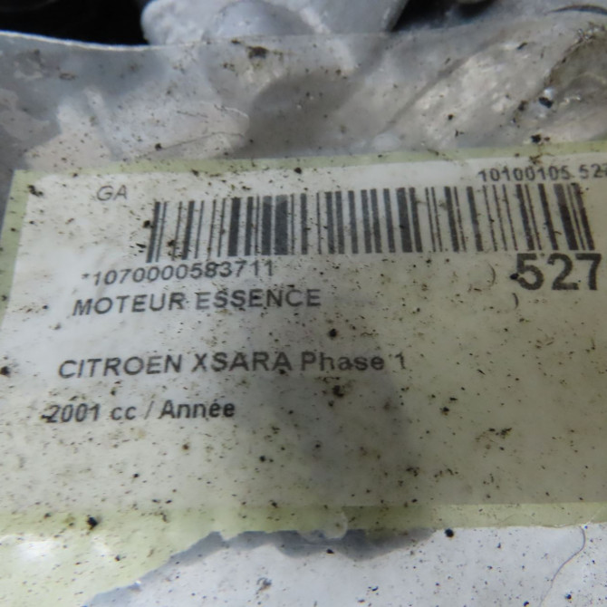 Moteur essence occasion CITROEN XSARA Phase 1 02-1998->09-2000 1353X 6