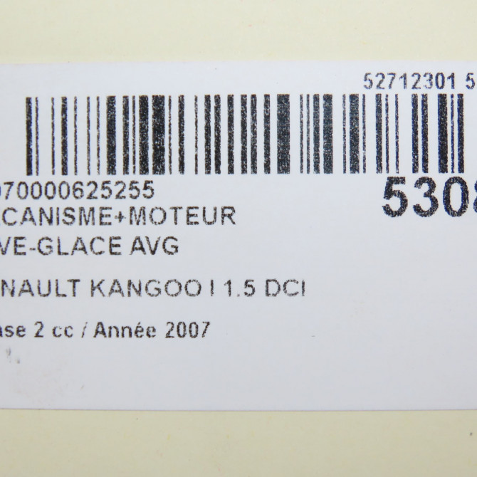 Mecanisme+moteur leve-glace avg occasion RENAULT KANGOO I Phase 2 03-2003->06-2010 1.5 DCI 70ch 8200188553 7