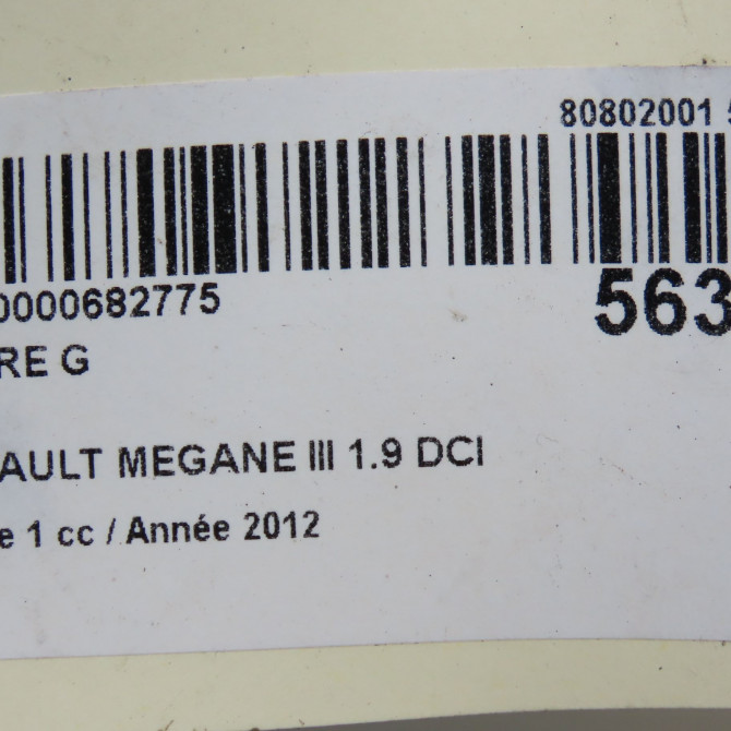 Phare gauche occasion RENAULT MEGANE III Phase 1 11-2008->01-2012 1.9 DCI 130ch 260609764R 7