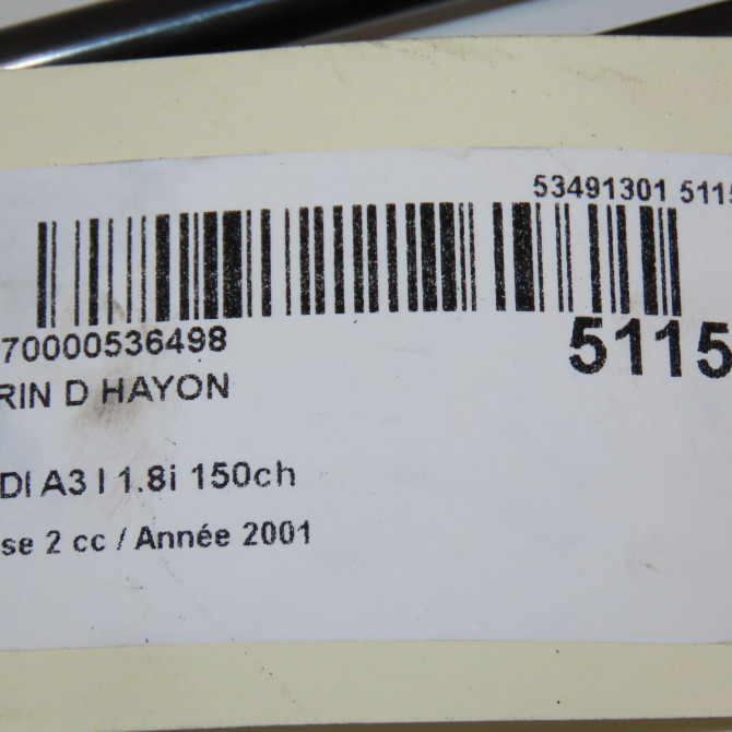 Verin droit hayon occasion  8D9827552F 3