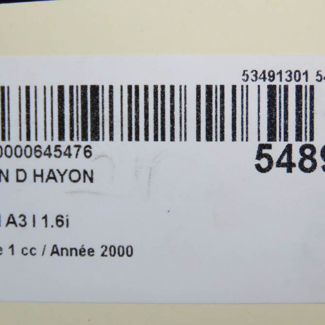 Verin droit hayon occasion AUDI A3 I Phase 1 09-1996->10-2000 1.6i 8D9827552F 5