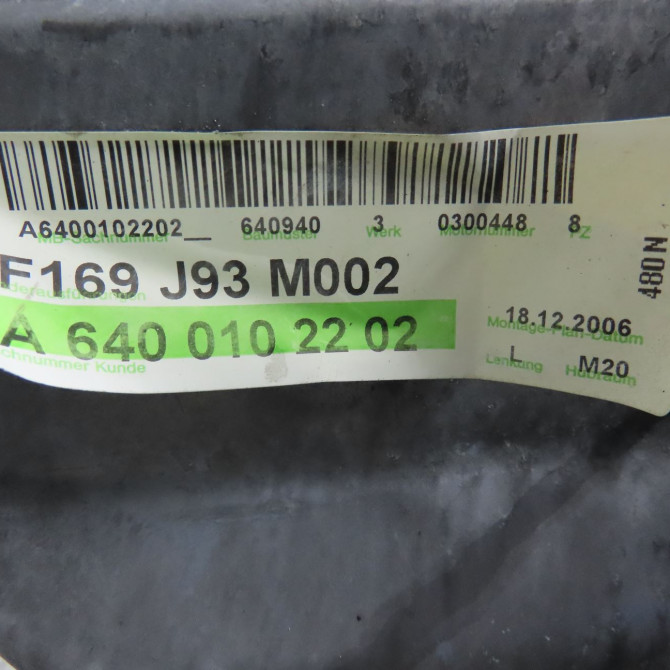 Moteur diesel occasion MERCEDES CLASSE B I Phase 1 06-2005->04-2008 B 180 CDI 6