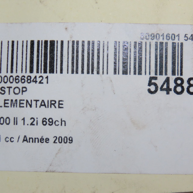 Feux stop supplementaire occasion FIAT 500 II 500 II Phase 1 2007-07-01->2016-03-31 1.2i 69ch 735542374 5