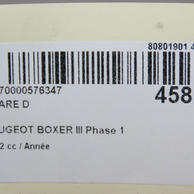 Phare droit occasion PEUGEOT BOXER III Phase 1 06-2006->... 1606926880 5
