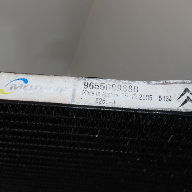 Condenseur clim occasion PEUGEOT 1007 Phase 1 04-2005->12-2010 1.6i 16v 6455JF 3