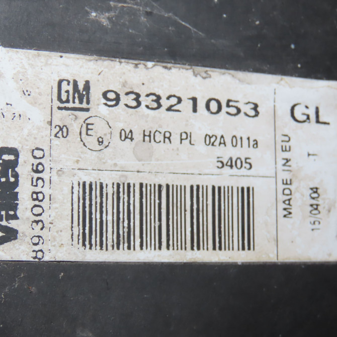 Phare droit occasion OPEL MERIVA I Phase 1 04-2003->12-2005 1.7 CDTI 93175365 4