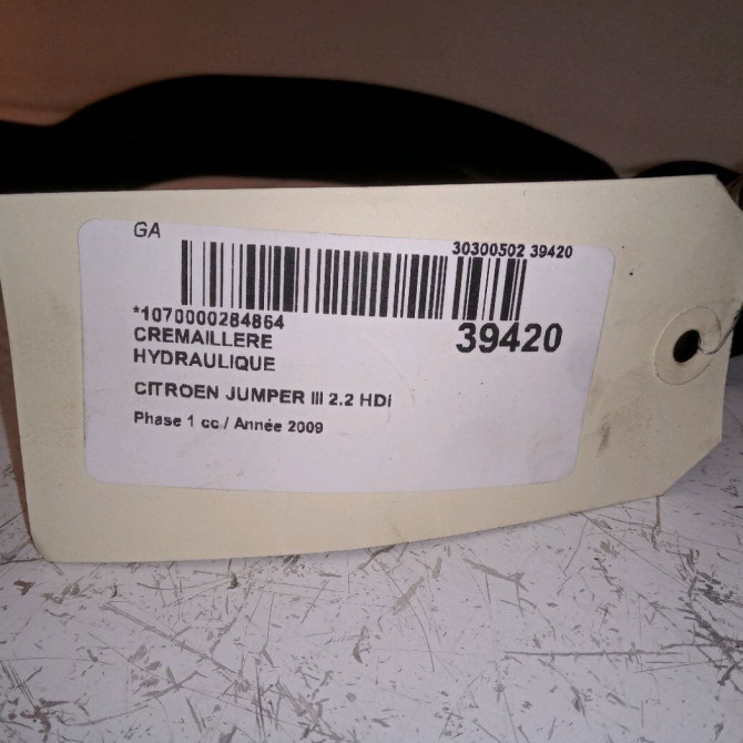 Cremaillere hydraulique occasion CITROEN JUMPER III Phase 1 06-2006->... 2.2 HDi 100ch 1617405980 6