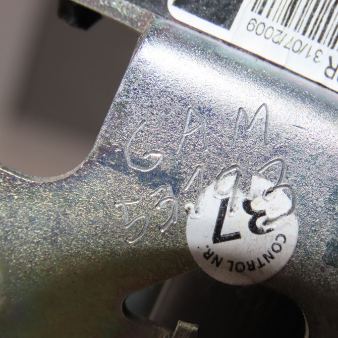 Ceinture avant gauche occasion RENAULT SCENIC III Phase 1 04-2009->11-2011 1.5 DCI 105ch 868850012R 6