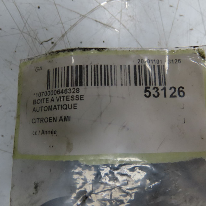 Boîte à vitesse automatique occasion CITROEN 5