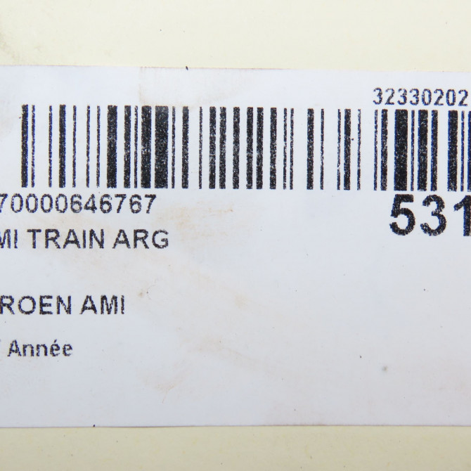 Demi train arg occasion CITROEN 6