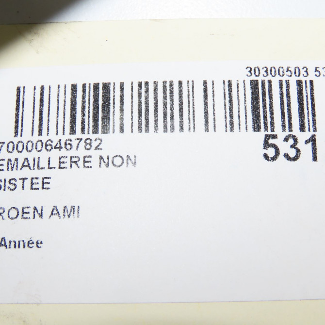 Cremaillere non assistee occasion CITROEN 9837770880 7