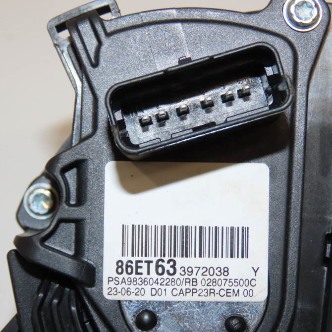 Pedale accelerateur occasion CITROEN 9827704480 3