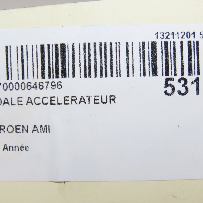 Pedale accelerateur occasion CITROEN 9827704480 5