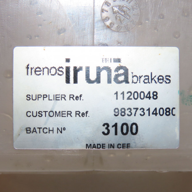 Bocal liquide frein occasion CITROEN 9837314080 3