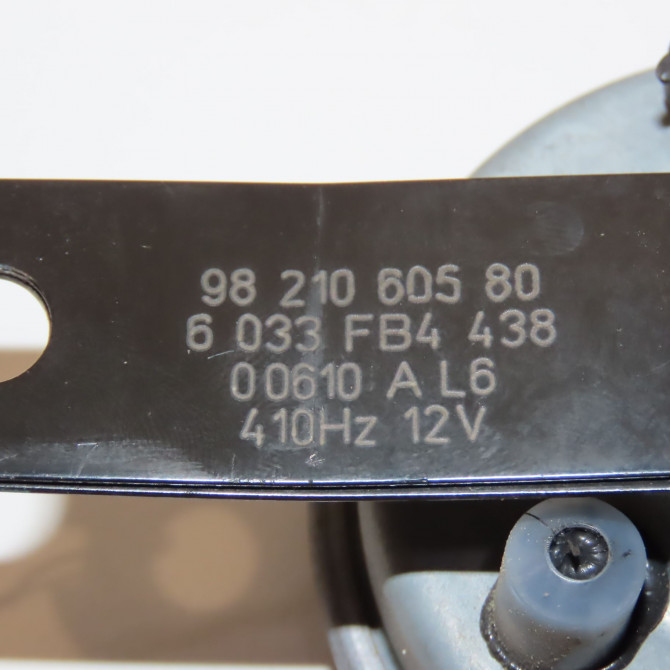 Klaxon  / avertisseur occasion CITROEN 9821060580 4