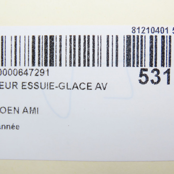 Moteur essuie-glace avant occasion CITROEN 9837551280 5