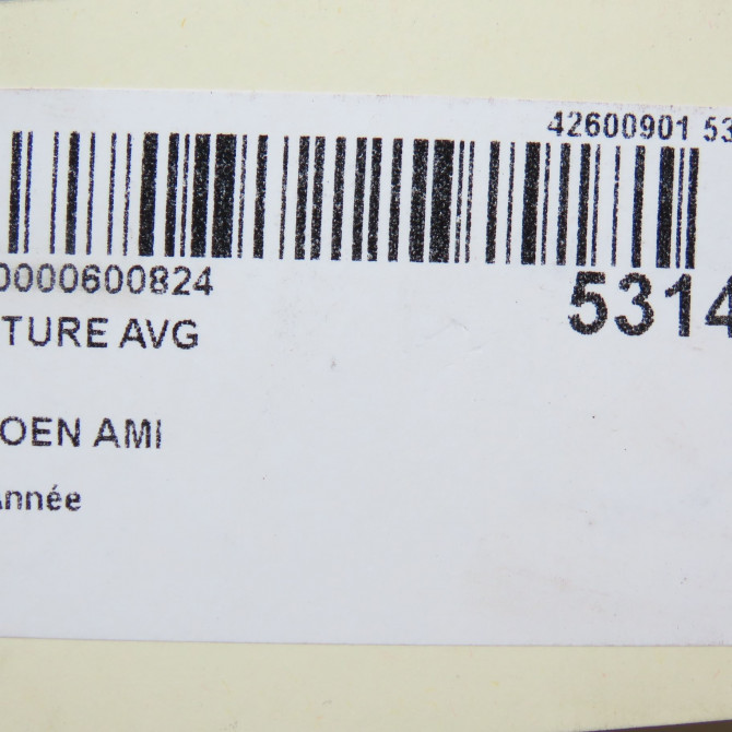 Ceinture avant gauche occasion CITROEN 98391212XX 6