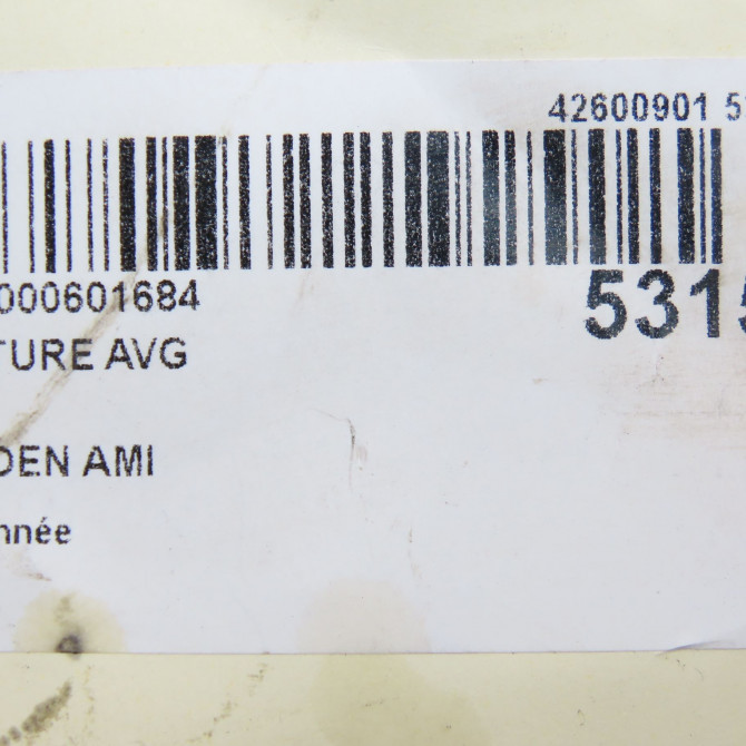 Ceinture avant gauche occasion CITROEN 98391212XX 6